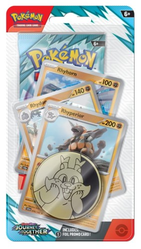 Pokémon TCG Scarlet &amp; Violet - Journey Together - Premium Checklane Blister - Rhyperior.jpg