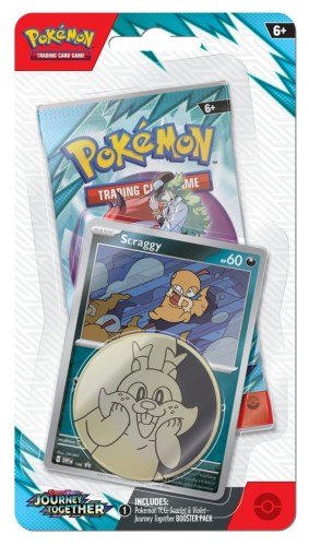 Pokémon TCG Scarlet &amp; Violet - Journey Together - Checklane Blister - Scraggy.jpg