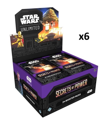Star Wars Unlimited Card Game - Secrets of Power - Booster Display (24) x6 (case) SWH0602.jpg