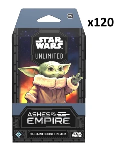 Star Wars: Unlimited Card Game - Ashes of the Empire - Sleeved Booster - CASE (120 sztuk)