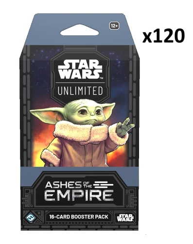 Star Wars Unlimited Card Game - Ashes of the Empire - Sleeved Booster  841333136000  SWH0809 - case.jpg
