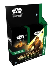 Star Wars: Unlimited Card Game - Homeworlds  - Carbonite Booster Box (12)