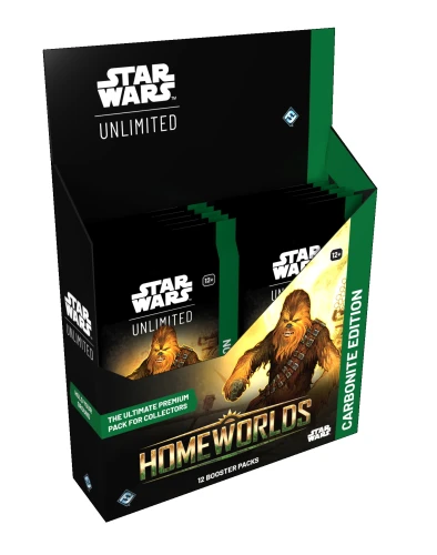 Star Wars Unlimited Card Game - Homeworlds - Carbonite Booster Box (12) 841333140342  SWH0906.jpg
