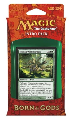MtG: Born of the Gods - Zestaw Startowy - Intro Pack - Zielono-Czerwony