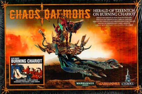 Herald of Tzeentch on Burning Chariot