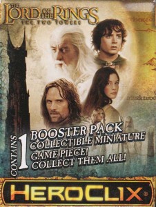 LOTR Heroclix: The Two Towers Gravity Feed Booster