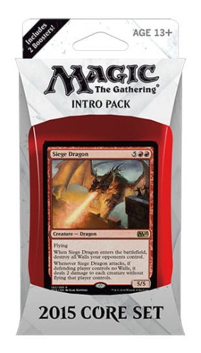 MtG: Magic 2015 - Intro Pack - Czerwony