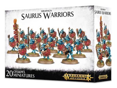 Seraphon Saurus Warriors