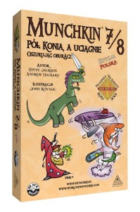 Munchkin 7/8 - Pół Konia, a Uciągnie Oszukując Oburącz