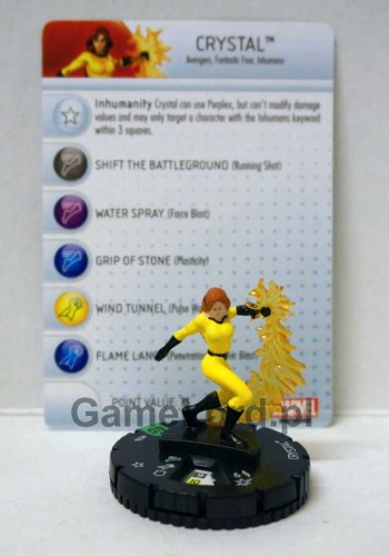 Marvel HeroClix - Guardians of the Galaxy - #026 Crystal