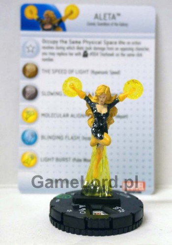 Marvel HeroClix - Guardians of the Galaxy - #024 Aleta