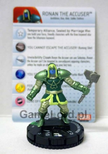 Marvel HeroClix - Guardians of the Galaxy - #020 Ronan The Accuser