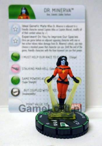 Marvel HeroClix - Guardians of the Galaxy - #019b Dr. Minerva