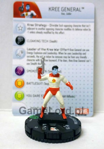 Marvel HeroClix - Guardians of the Galaxy - #017b Kree General