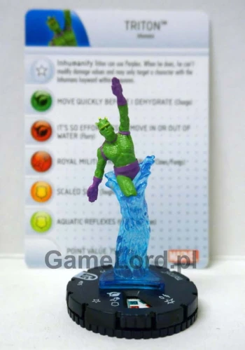 Marvel HeroClix - Guardians of the Galaxy - #015 Triton