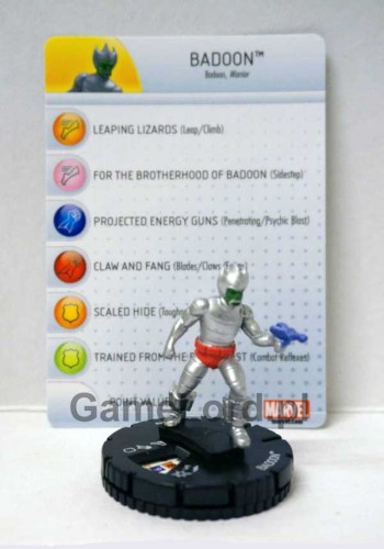 Marvel HeroClix - Guardians of the Galaxy - #014a Badoon
