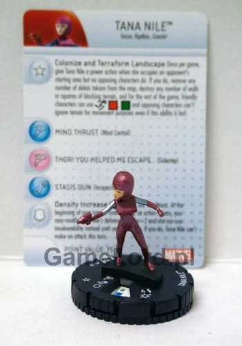Marvel HeroClix - Guardians of the Galaxy - #012b Tana Nile
