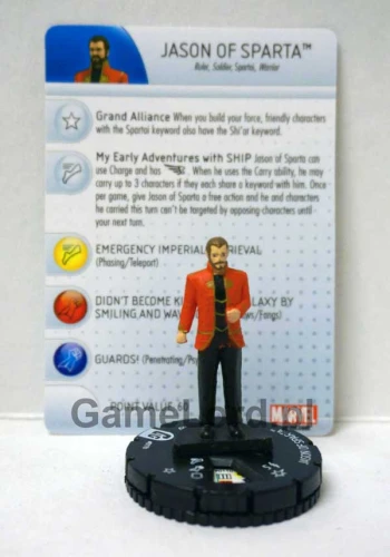 Marvel HeroClix - Guardians of the Galaxy - #011b Jason of Sparta