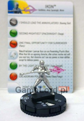 Marvel HeroClix - Guardians of the Galaxy - #009b Ikon