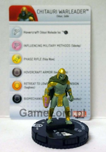 Marvel HeroClix - Guardians of the Galaxy - #006b Chitauri Warleader