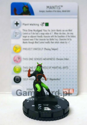 Marvel HeroClix - Guardians of the Galaxy - #003 Mantis