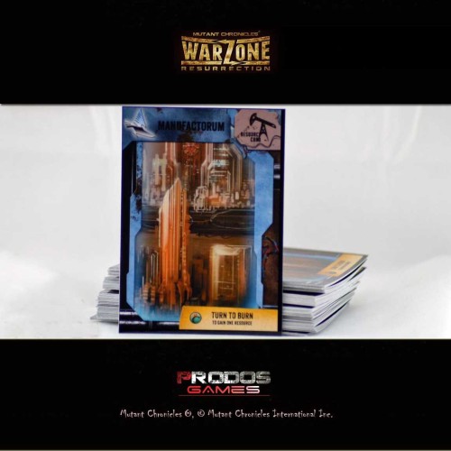 Warzone Resurrection - Capitol: Resource Cards