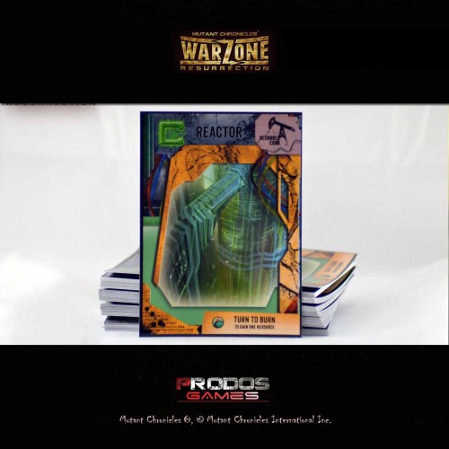 Warzone Resurrection - Cybertronic: Resource Cards