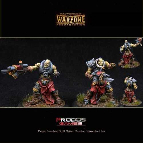 Warzone Resurrection - Dark Legion: Necromutant Leaders