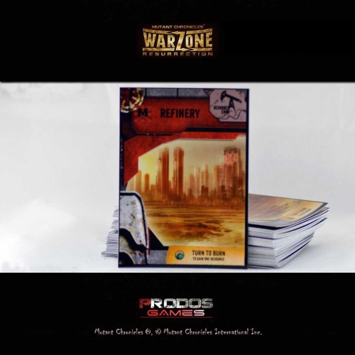 Warzone Resurrection - Mishima: Resource Cards