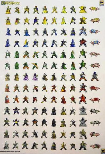 Carcassonne: Naklejki