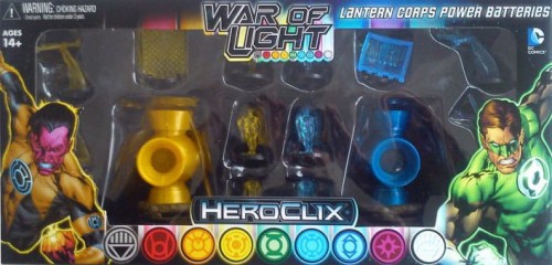 DC HeroClix: War of Light - Yellow and Blue Lantern Pack