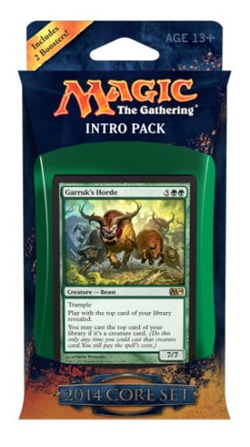 MtG: Magic 2014 - Intro Pack - Zielony
