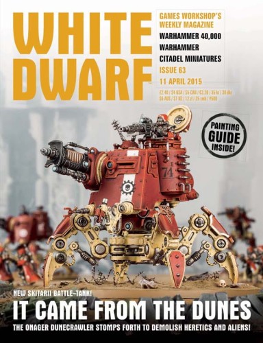 Nowy White Dwarf - Tygodnik #63 - Kwiecień 2015