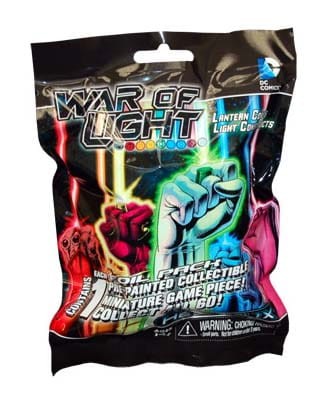 DC HeroClix: War of Light Gravity Feed Booster