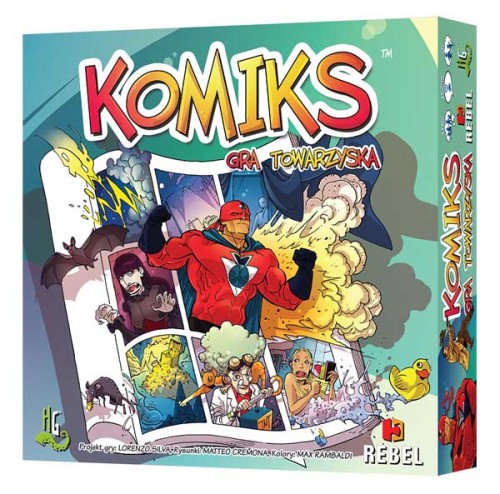 Komiks: Gra towarzyska