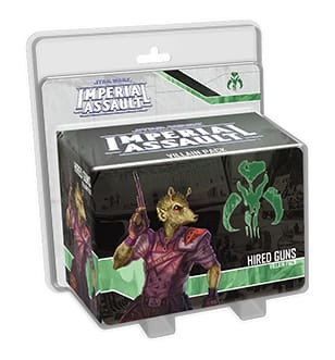 Star Wars: Imperial Assault - Hired Guns / Najemnicy - Villain Pack