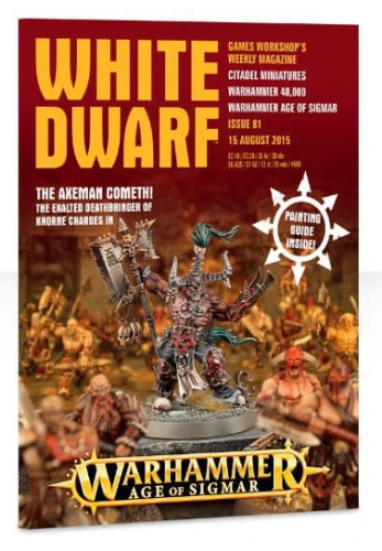 Nowy White Dwarf - Tygodnik #81 - Sierpień 2015