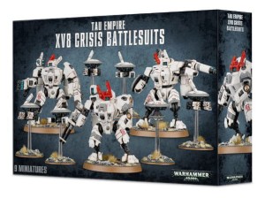 Tau: XV8 Crisis Battlesuits