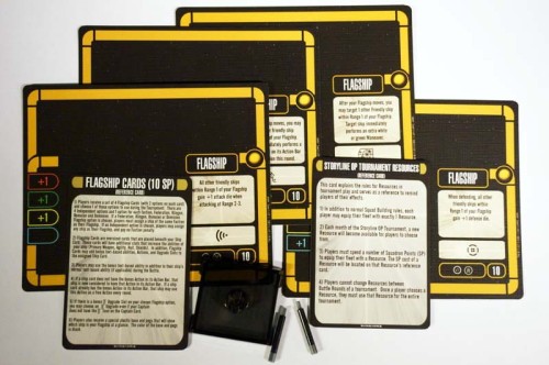 Attack Wing Star Trek - Resources: Set of Flagship Cards