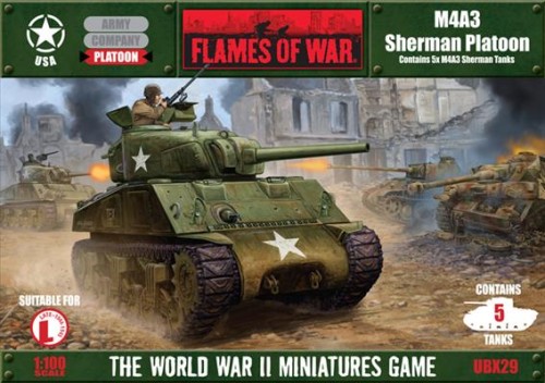 FoW: M4A3 Sherman Platoon