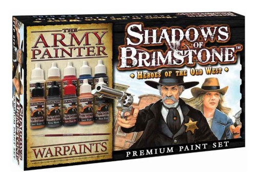 Army Painter Shadows of Brimstone: Heroes of the Old West Premium Paint Set