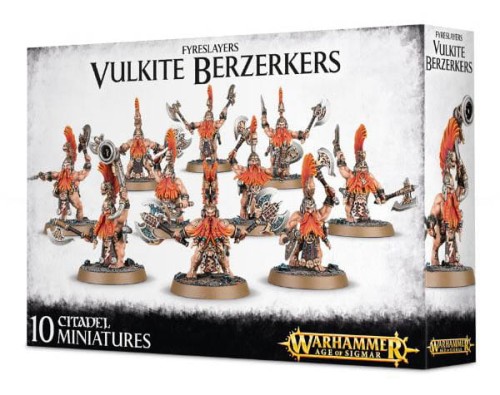 Dwarf: Fyreslayers Vulkite Berzerkers