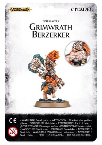 Dwarf: Fyreslayers Grimwrath Berzerker