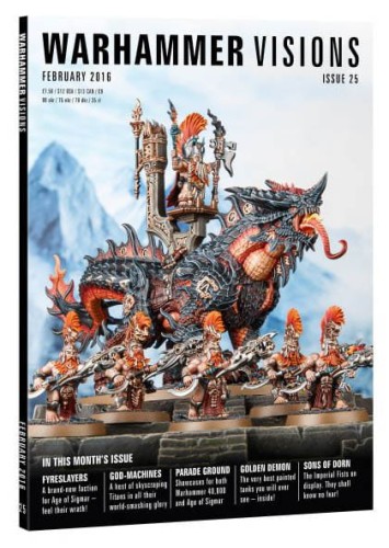 Warhammer: Visions #25 - Luty 2016