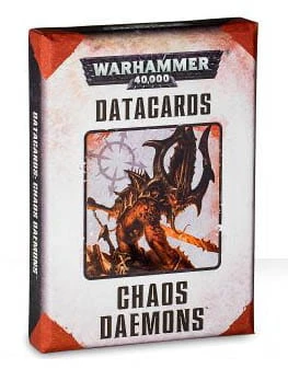 Warhammer 40,000 Datacards: Chaos Daemons
