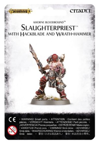 Slaughterpriest with Hackblade and Wrath-hammer