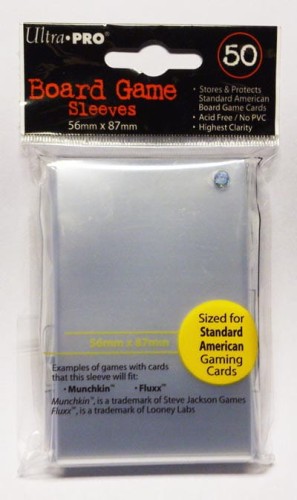 Board Game Sleeves - Standard American - 56x87