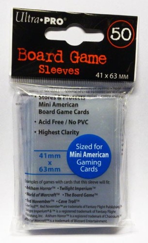 Board Game Sleeves - Mini American - 41x63