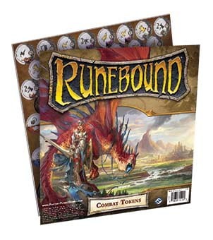 Runebound Combat Tokens