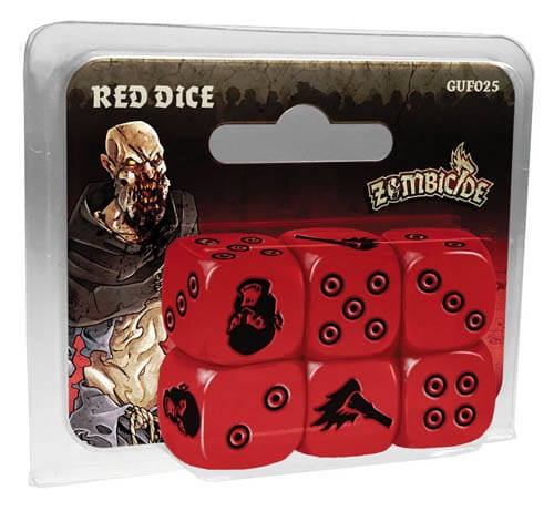 Zombicide: Black Plague - Red Dice
